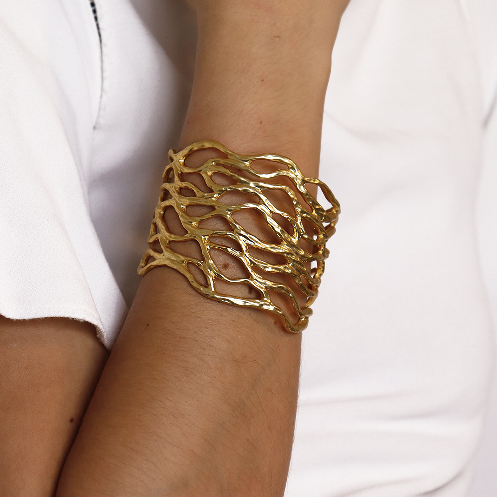 Openwork cuff - Karine Sultan