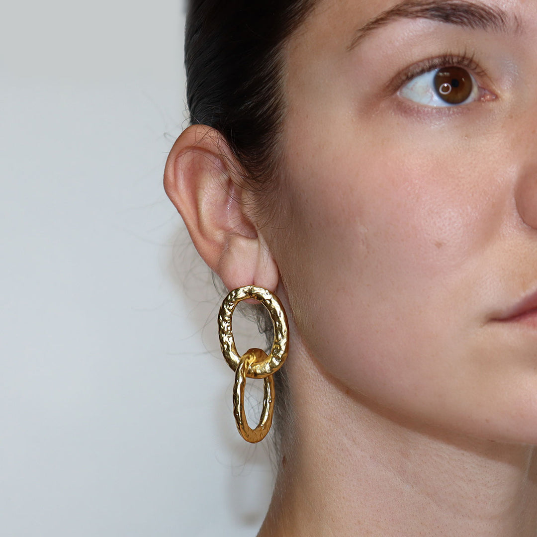 Bold Links Earrings