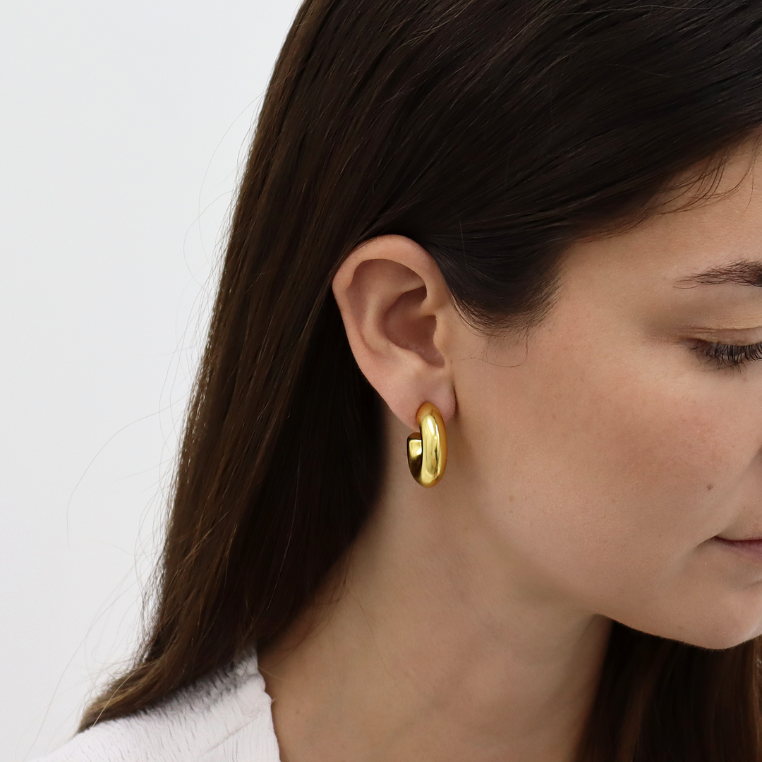Thick Cylinder Mini Hoops