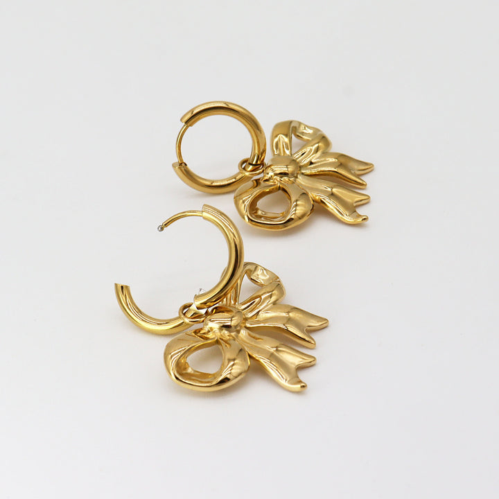 Bow Drop Earrings