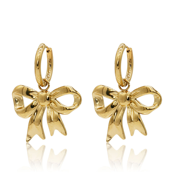 Bow Drop Earrings