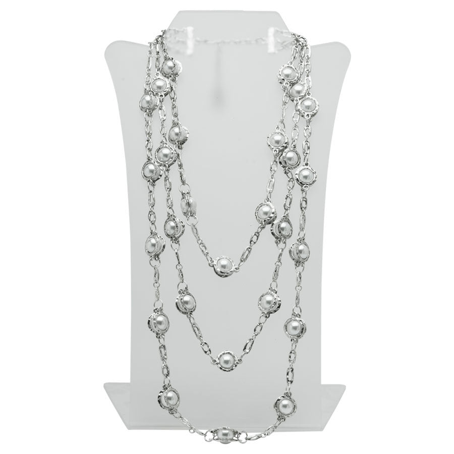 Luminous Pearl Layered Necklace