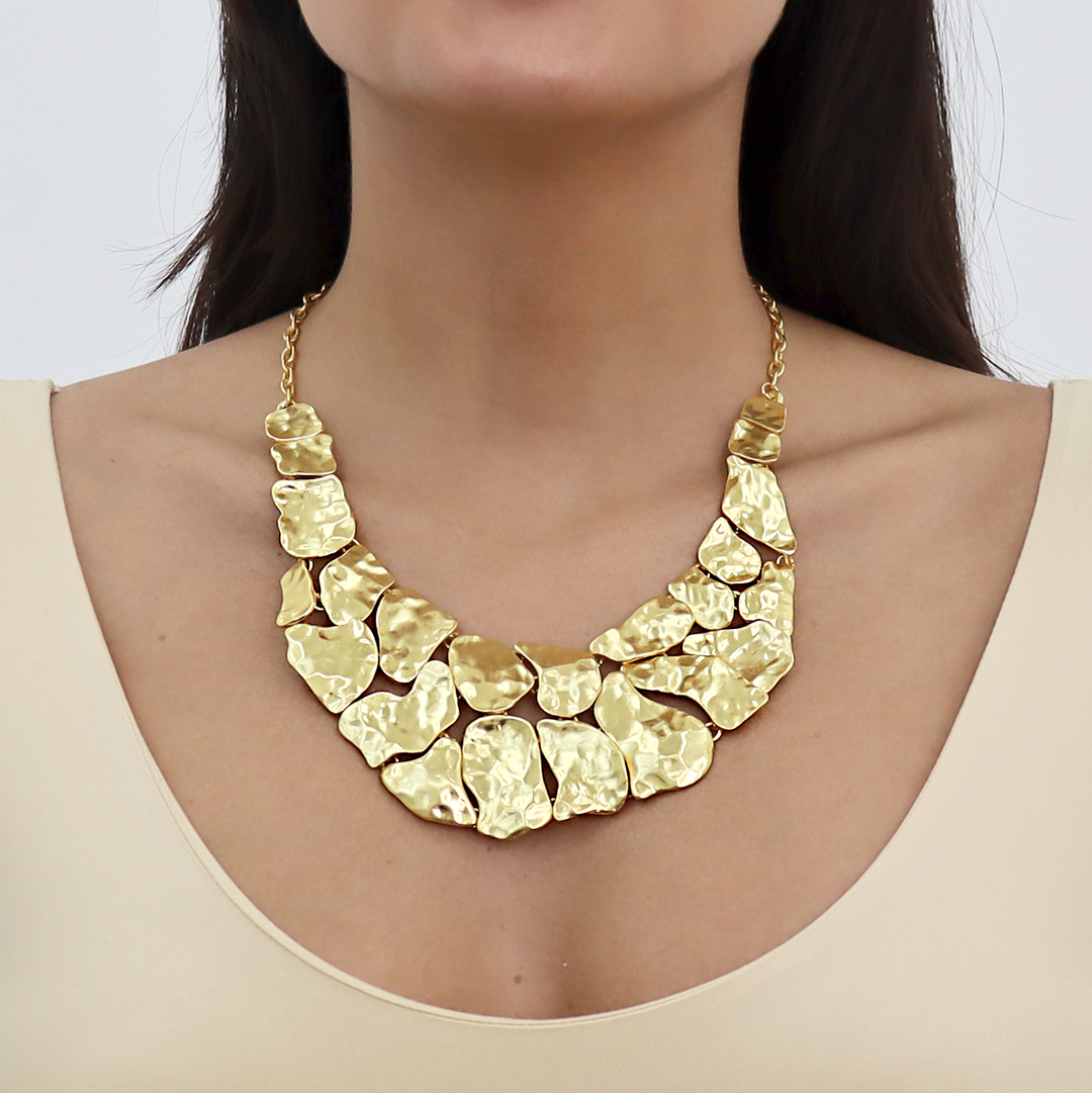 Cobblestone Statement Necklace