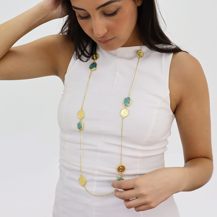 Tidepool Gem Station Necklace