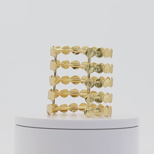 Maxi Mini Coin Cuff Bracelet