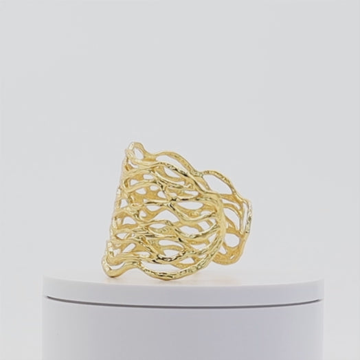 Openwork Cuff Bracelet