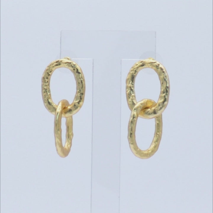Bold Links Earrings