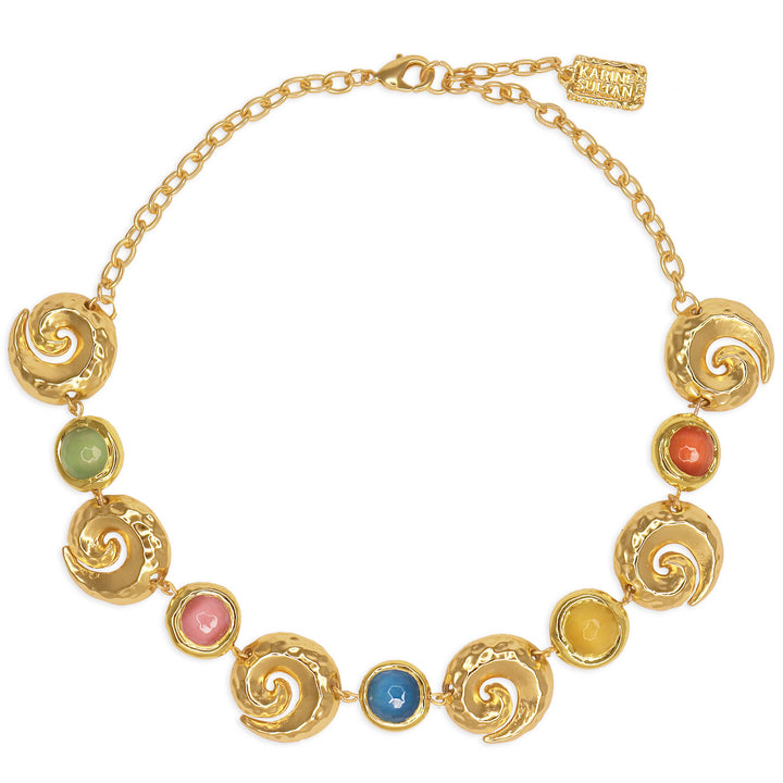 Coriandoli X Spriral shell Necklace