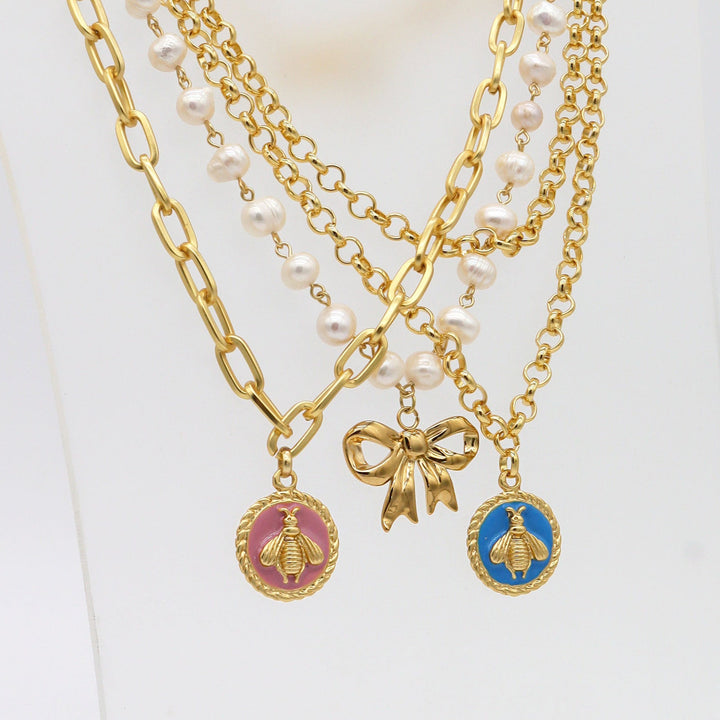 ColorPop Bee Simple Necklace
