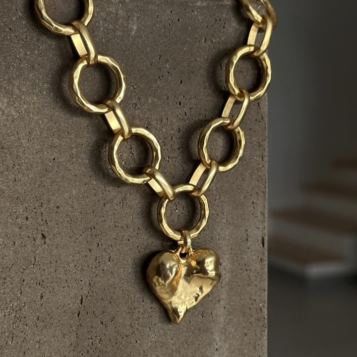 Molten Heart Necklace