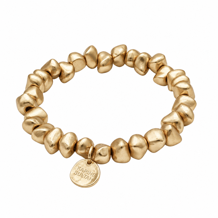 Tumbled Rock Beaded Bracelet