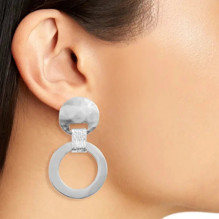 Statement clip-on earrings - Karine Sultan