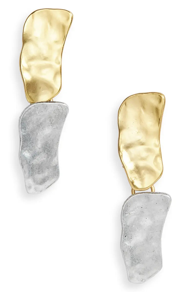 Cobblestone drop earrings - Karine Sultan