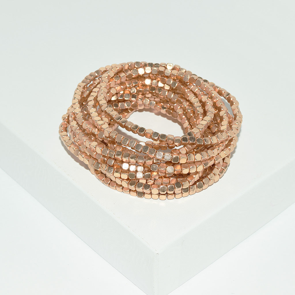 Beaded Bracelets (15 in set) - Karine Sultan Official Website