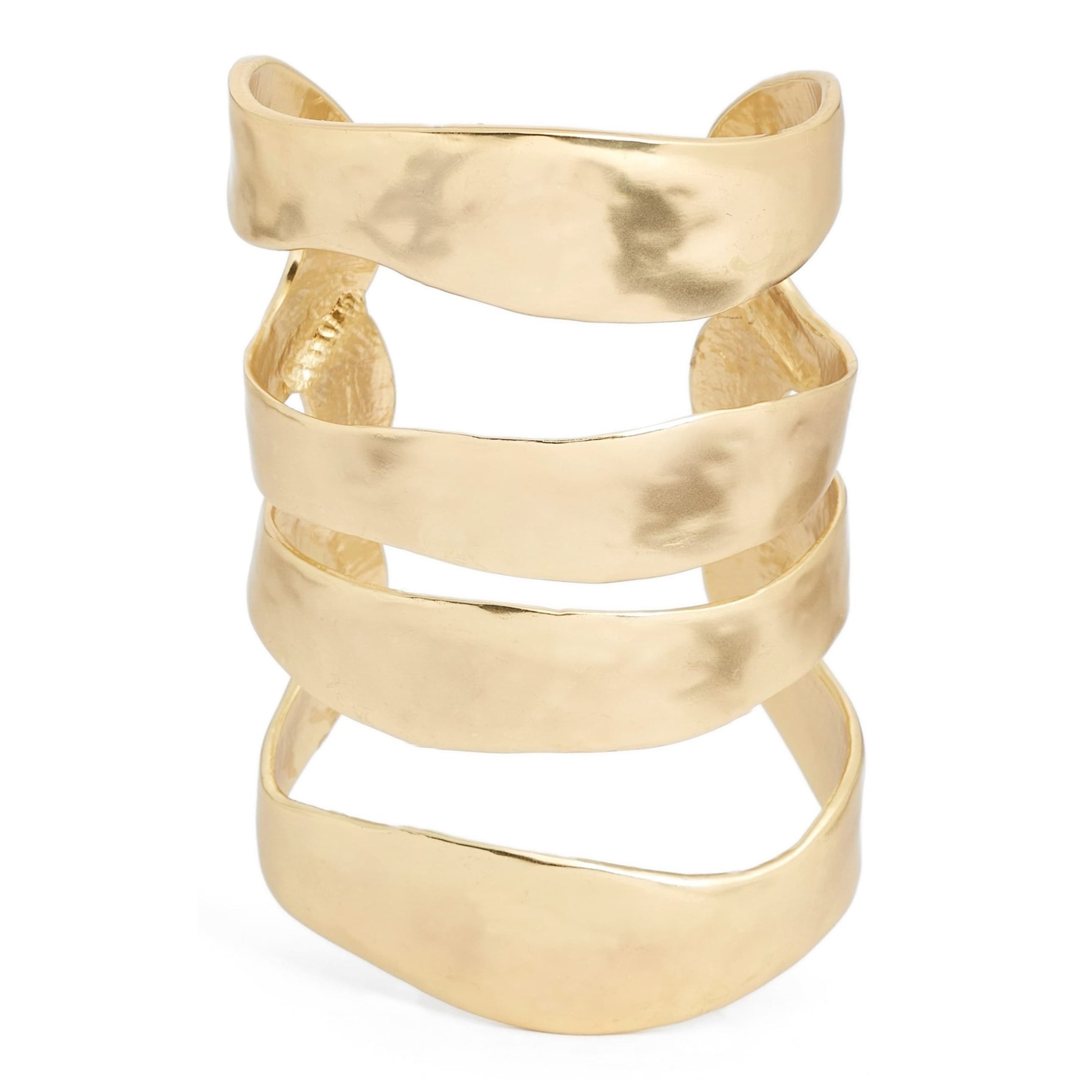Four Row Cuff - Karine Sultan Official Website