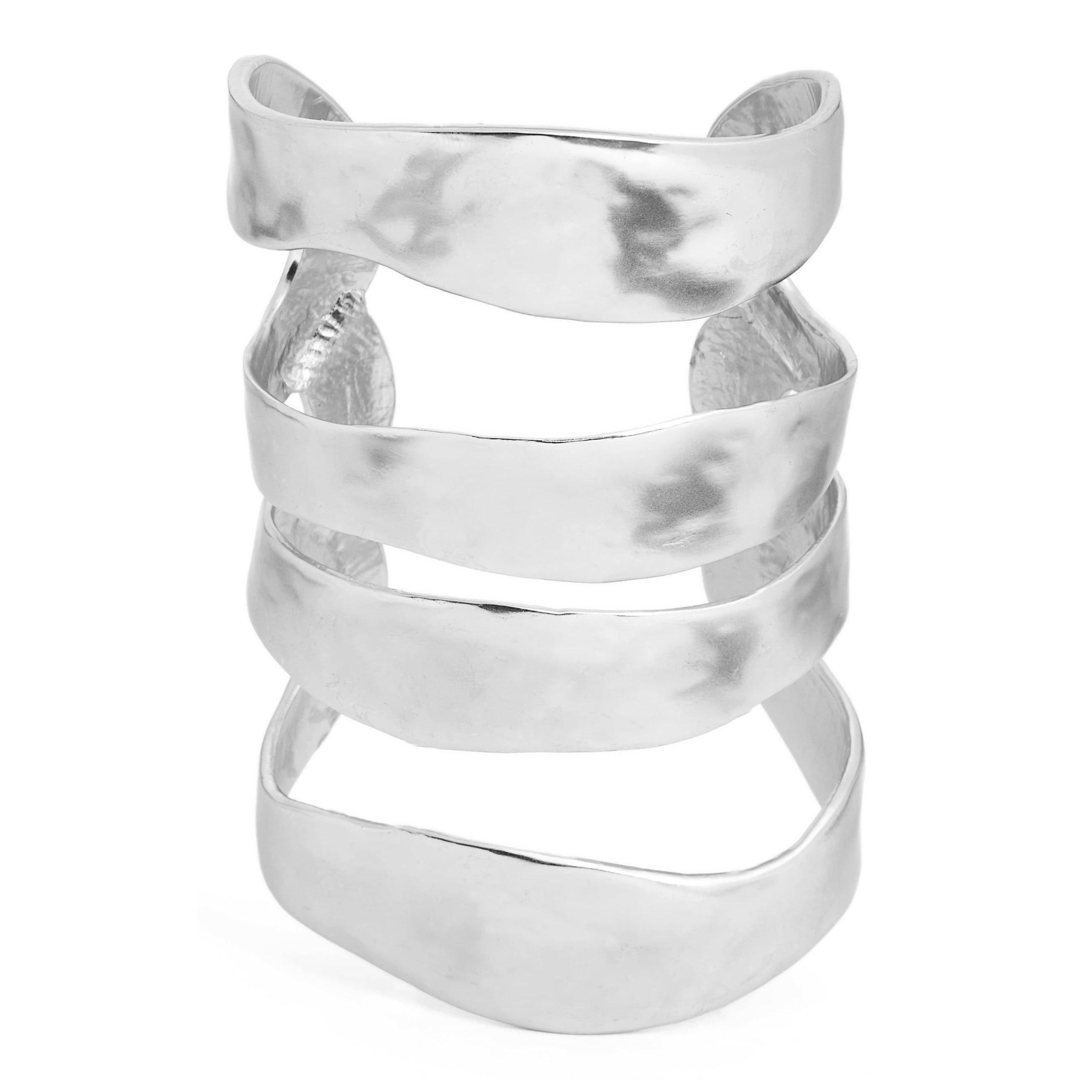 Four Row Cuff - Karine Sultan Official Website