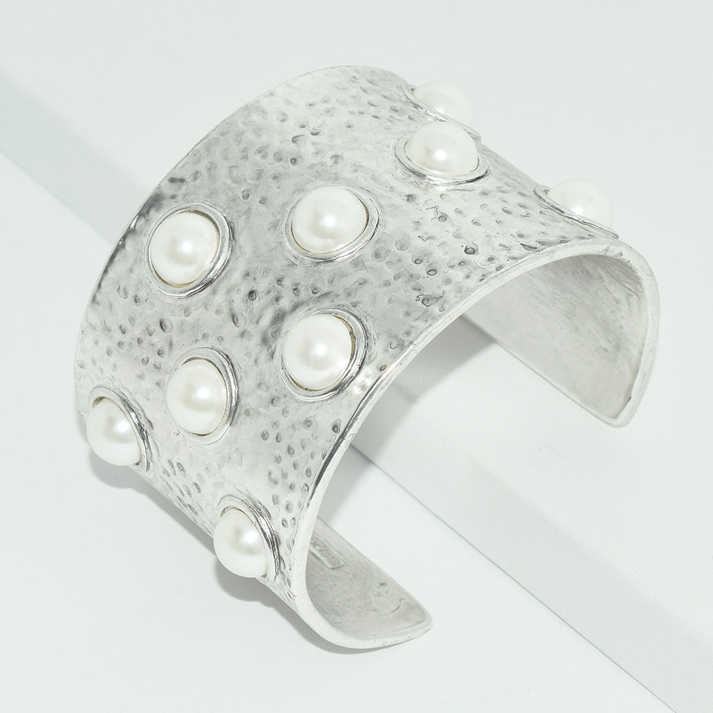 Pearl Cuff - Karine Sultan Official Website