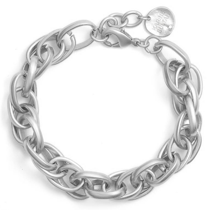 Intertwined link layering bracelet - Karine Sultan