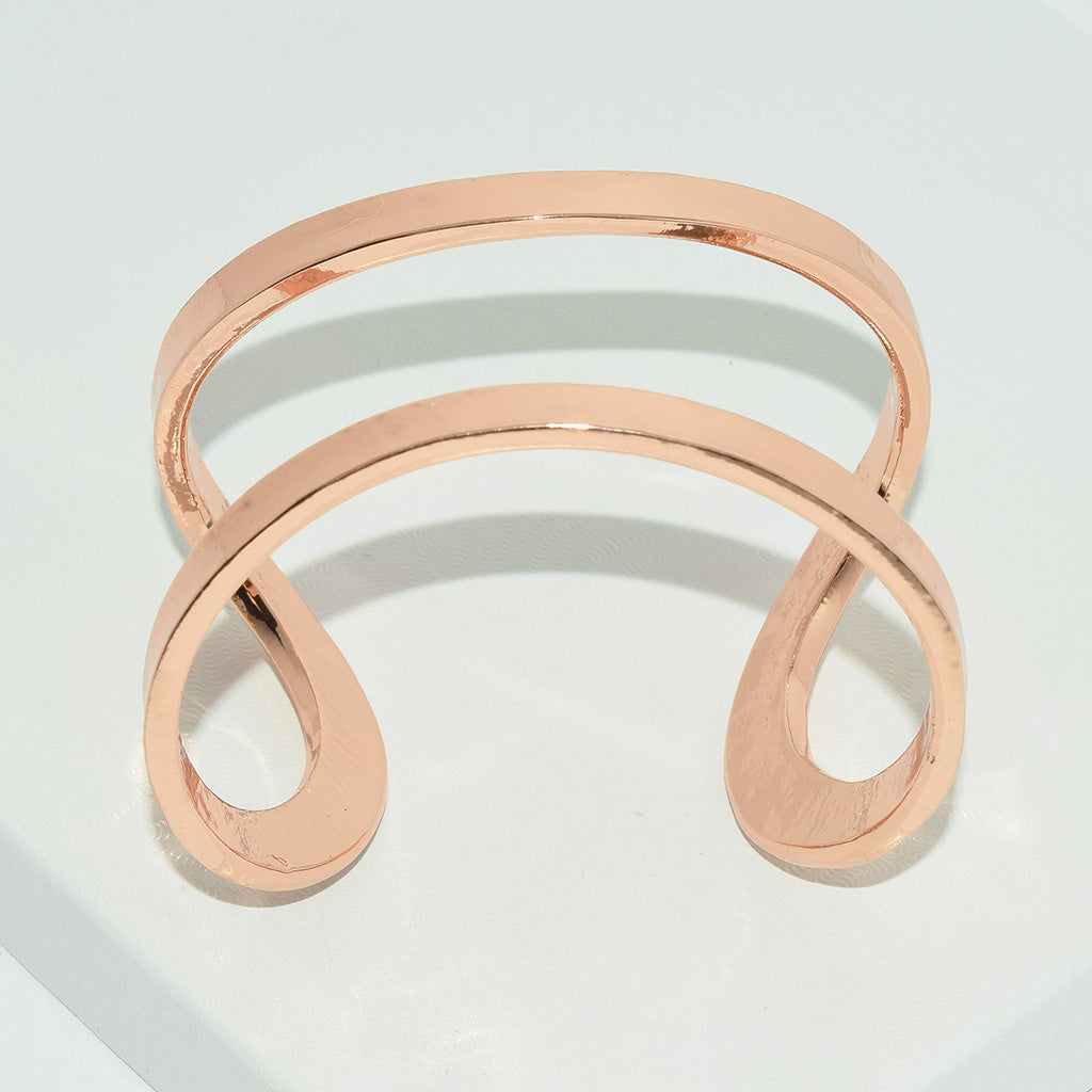 Minimalist Split Cuff - Karine Sultan Official Website