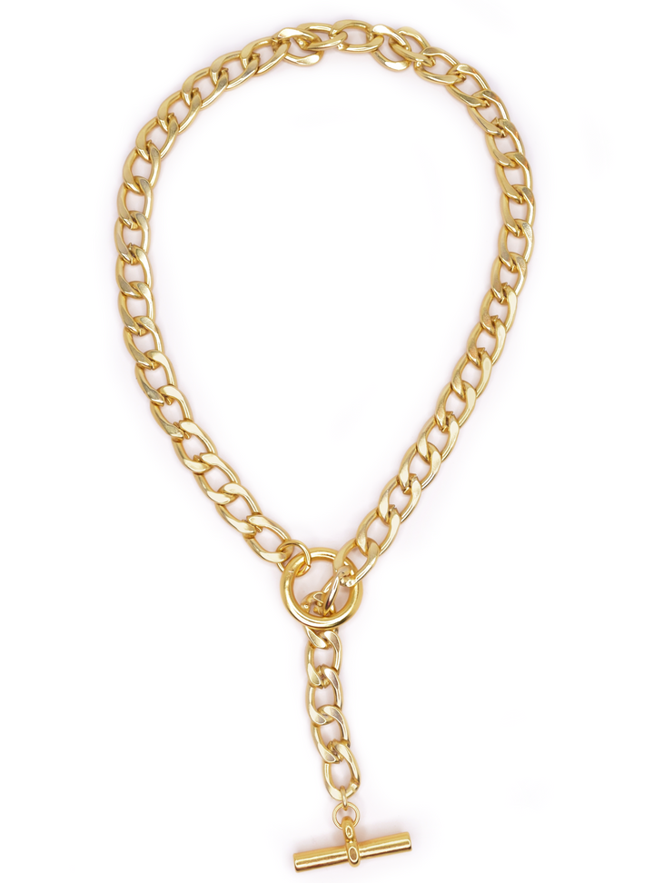 Y Link Chain Necklace - Karine Sultan