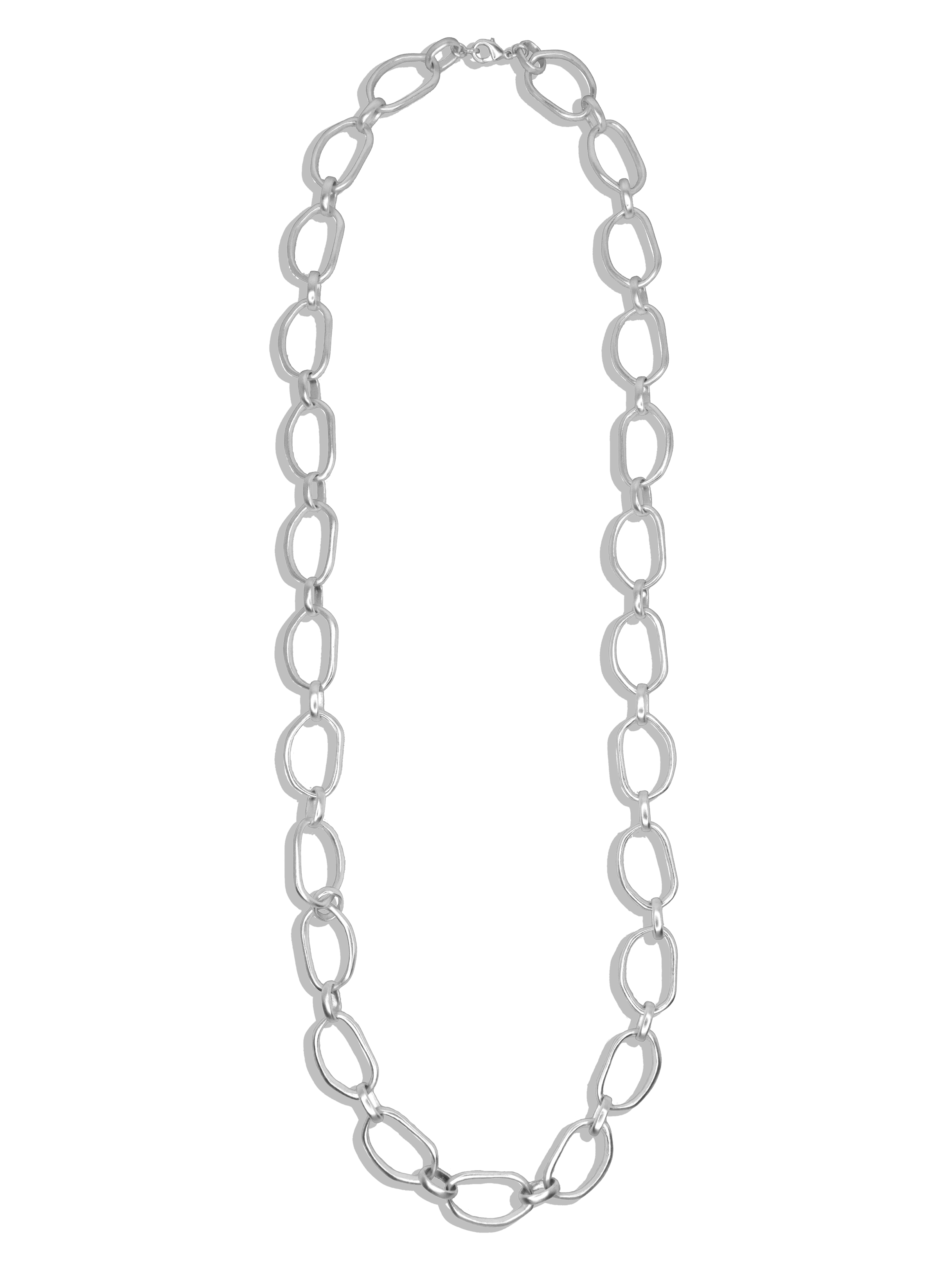 Irregular links necklace