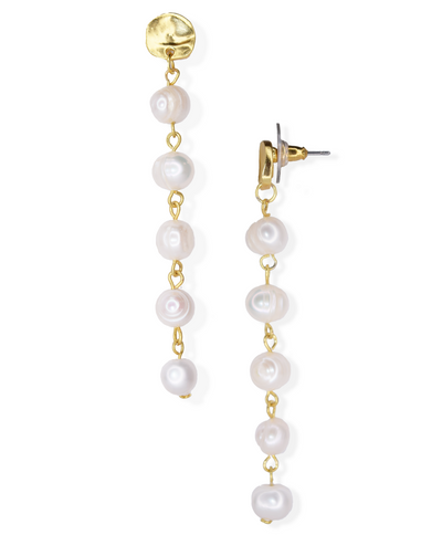 Starburst with Crystal Cluster Drop Clip-On Earrings | Karine Sultan main image 1
