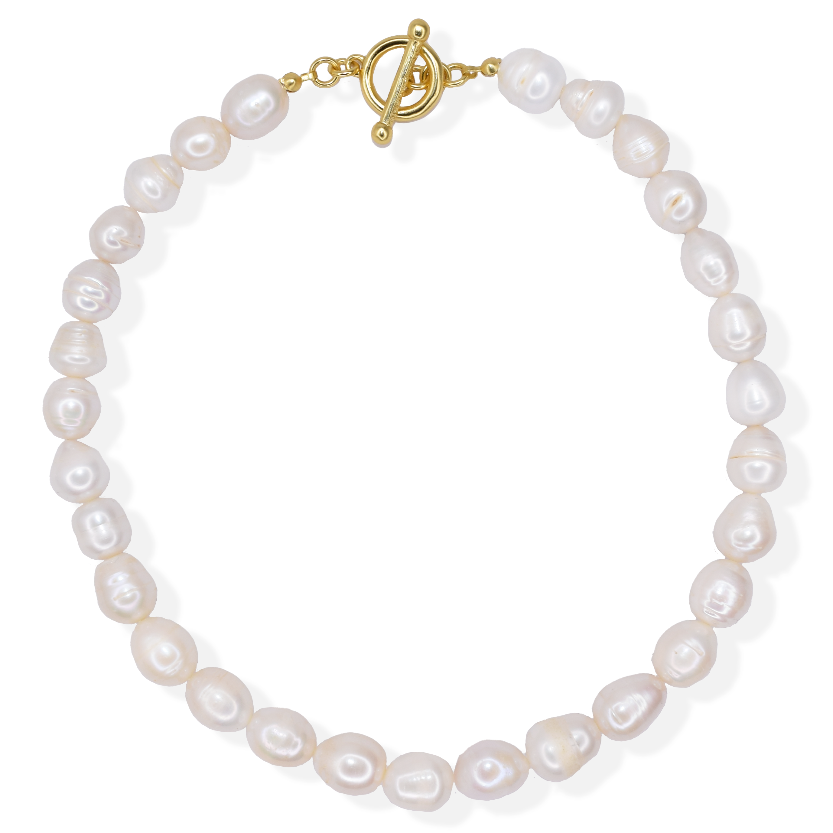 Chunky Pearl Strand Necklace