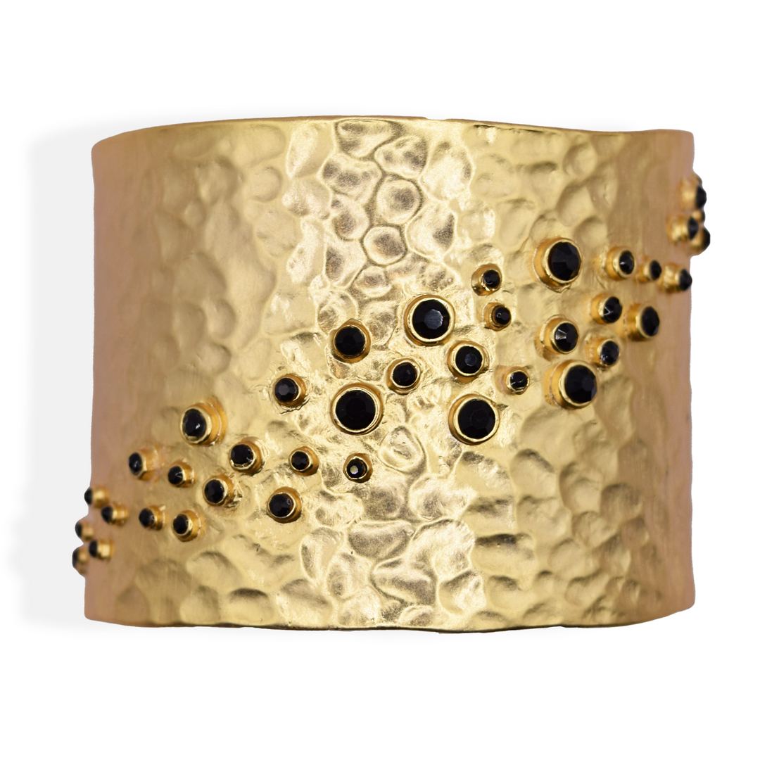 Shimmering Wrist Cuff Bracelet - Karine Sultan
