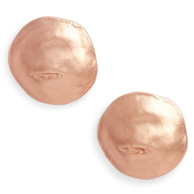 Karine Sultan Swirl Pave Stud Earrings