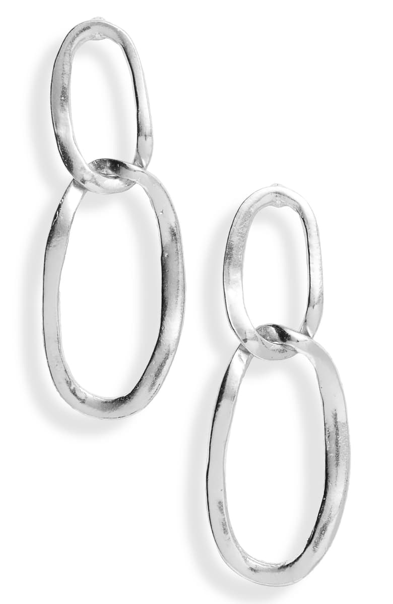 Cut Out Pendant Earring - Karine Sultan Official Website