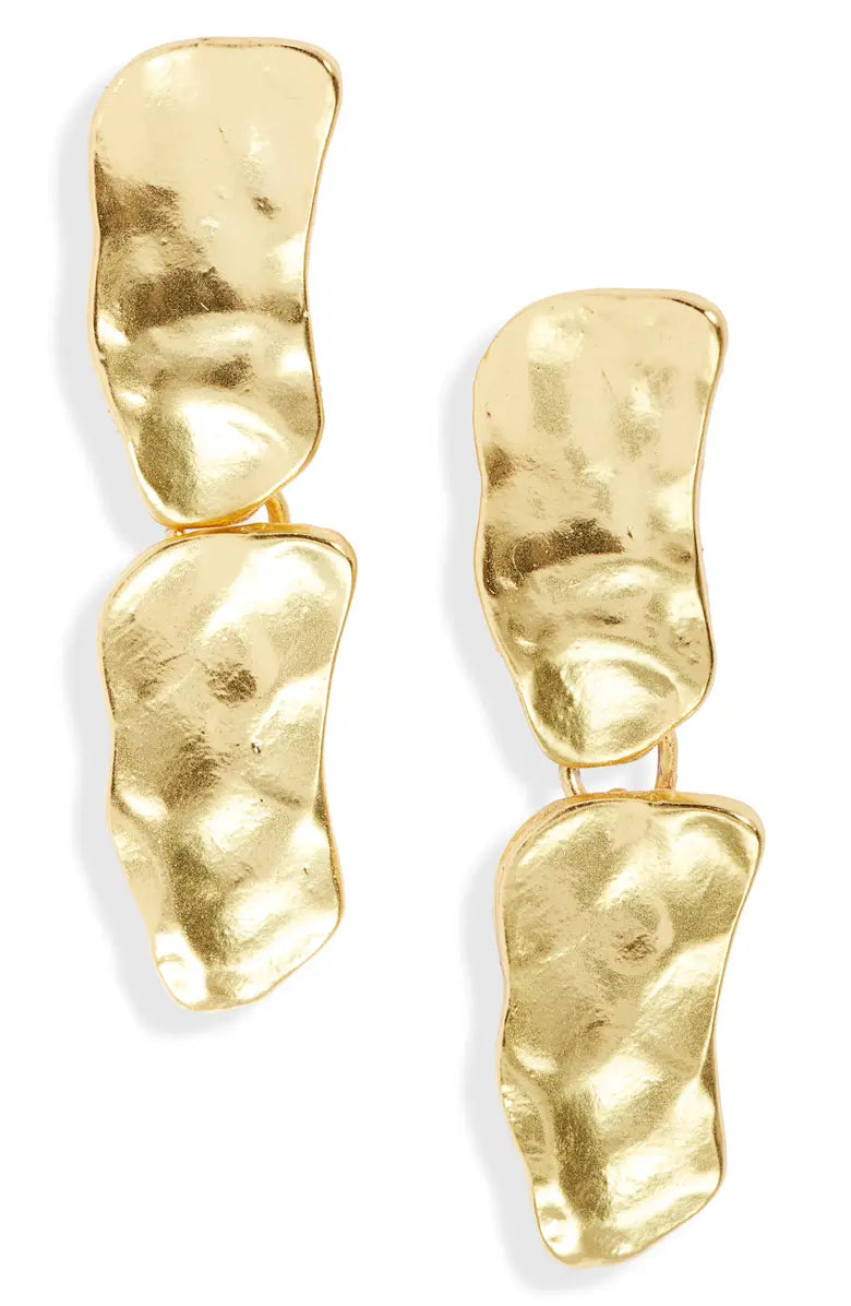 Cobblestone drop earrings - Karine Sultan