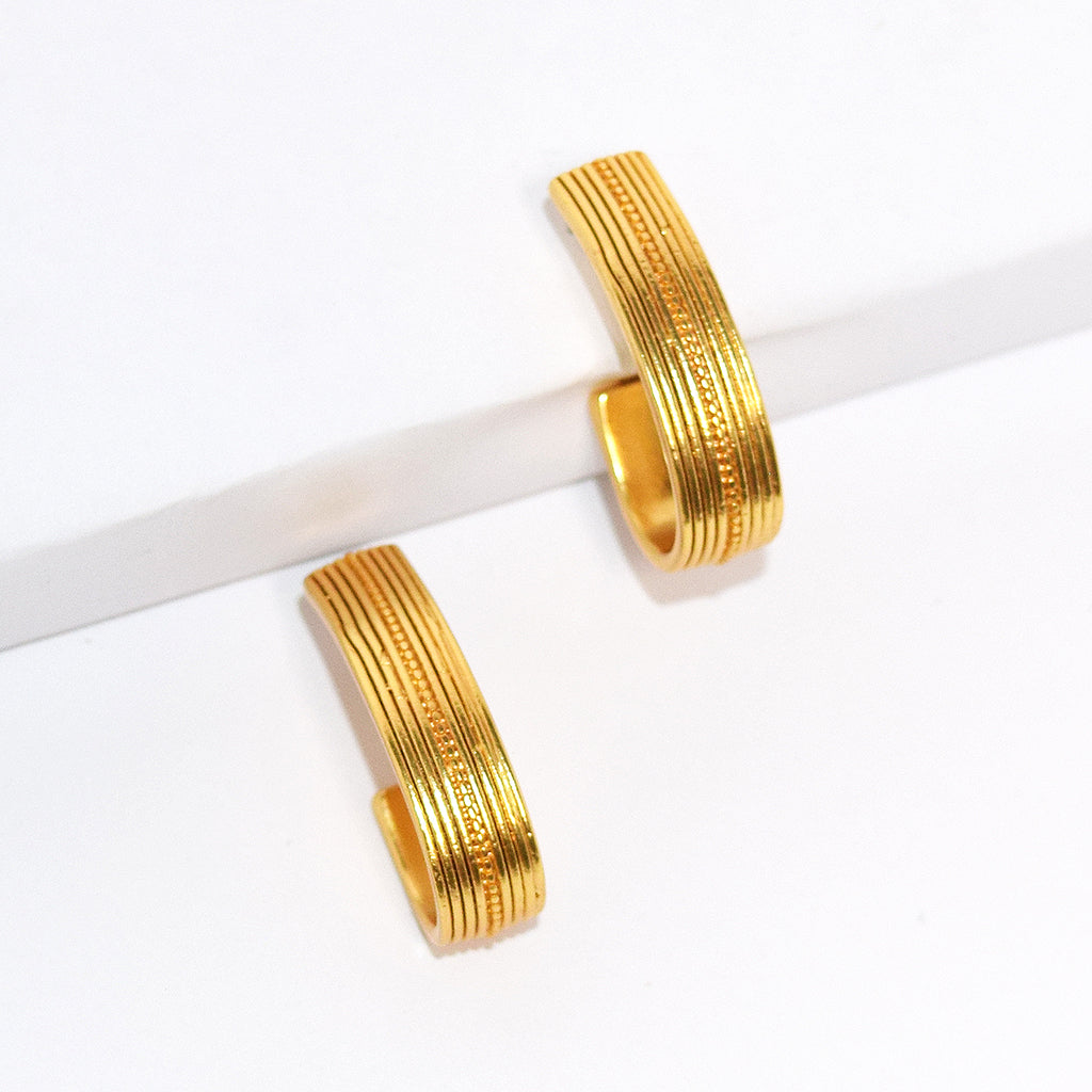 Mini half hoop earrings - Karine Sultan