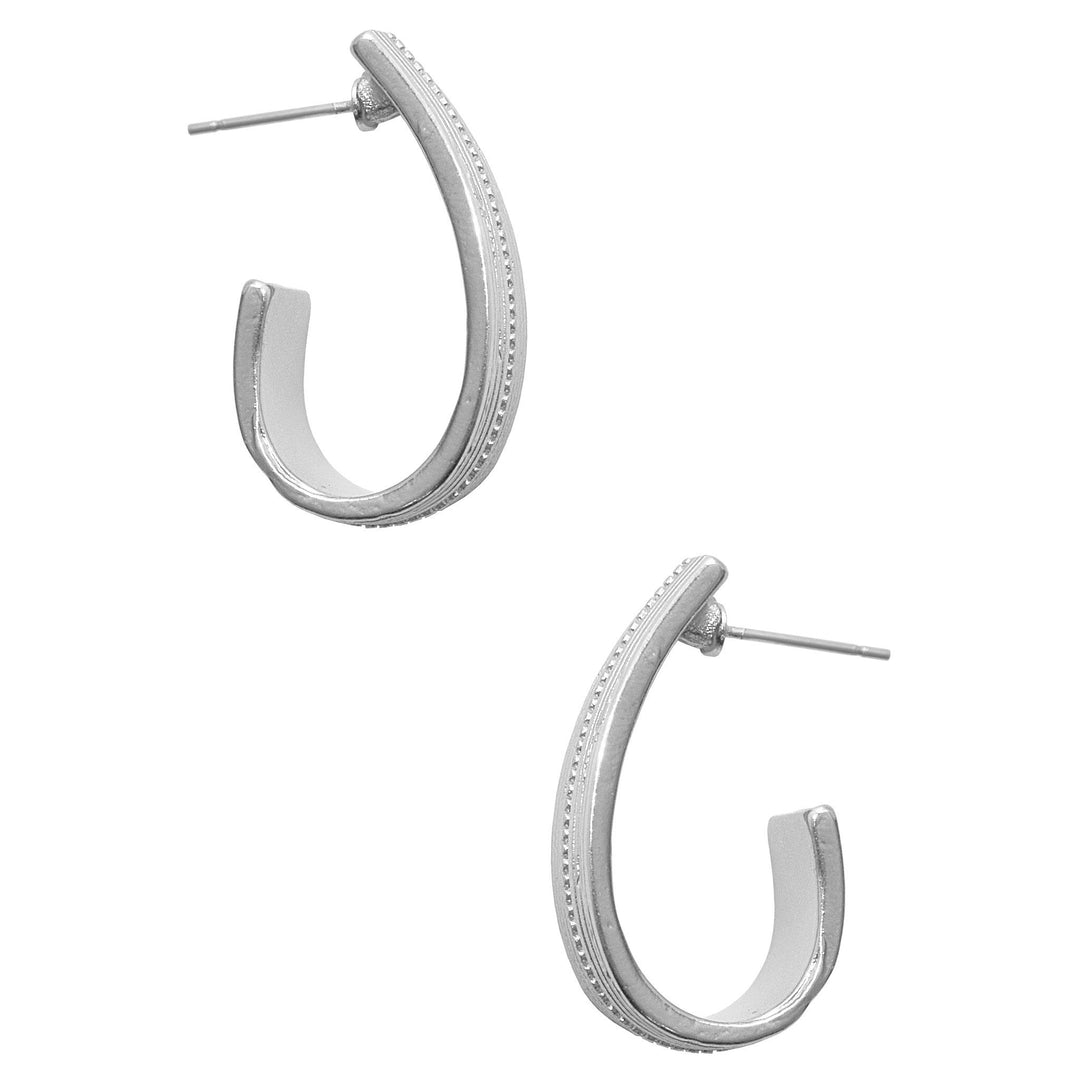 Mini half hoop earrings - Karine Sultan