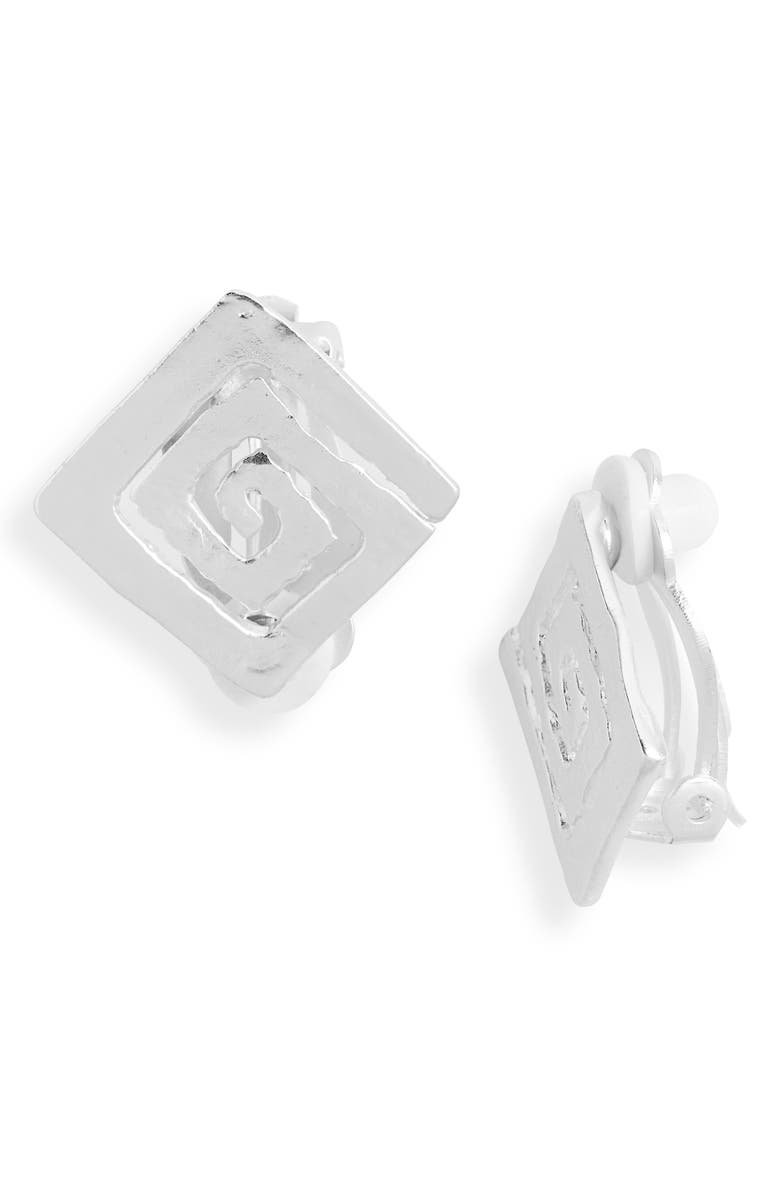 Square spiral clip - Karine Sultan