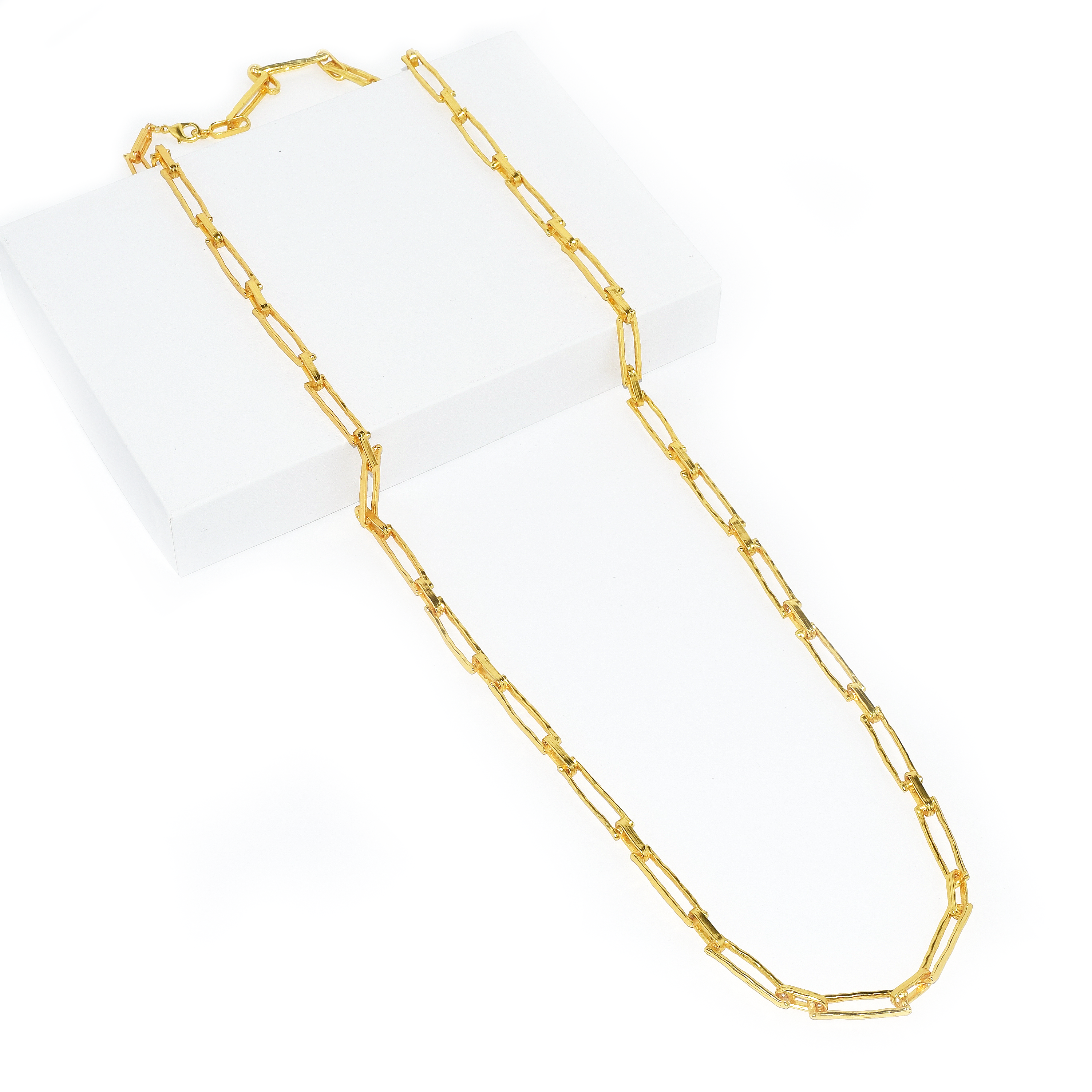 Elongated link chain - Karine Sultan
