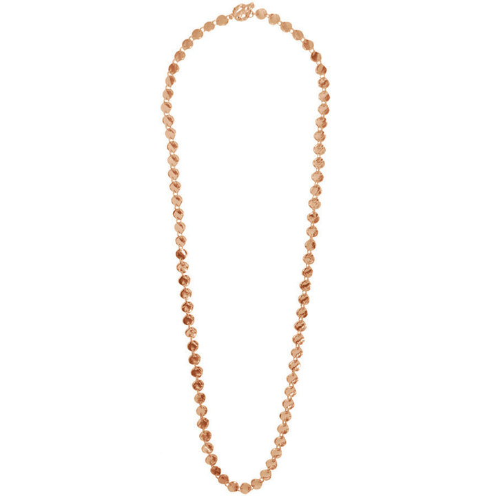 Medallion Disc Long Necklace - Karine Sultan Official Website
