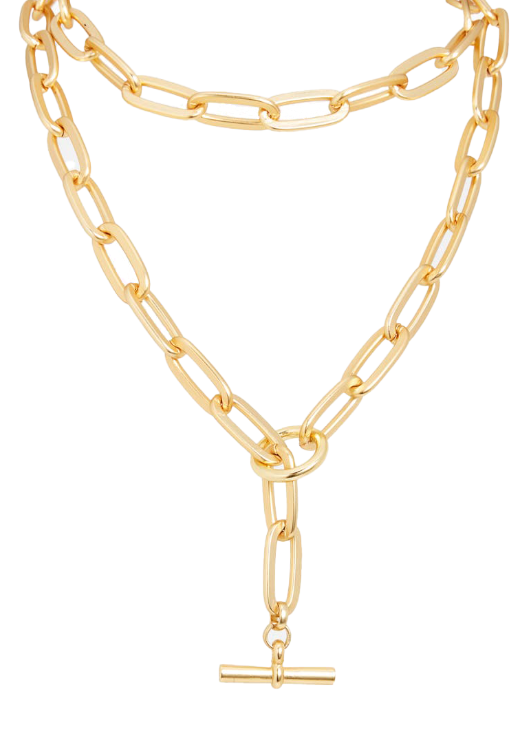 Thick link long chain - Karine Sultan