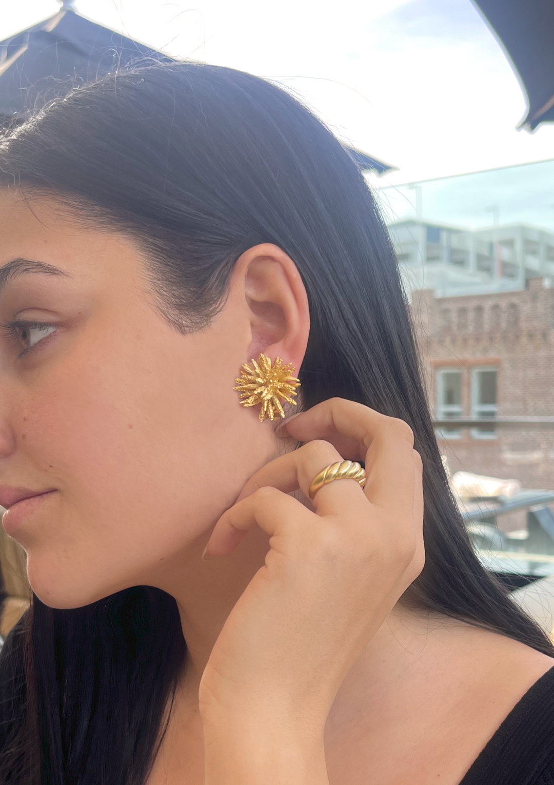 Starburst earrings - Karine Sultan