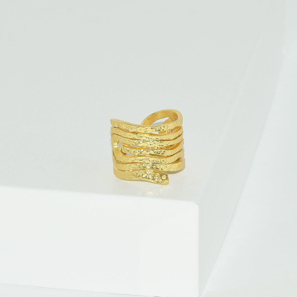 Swirling Ring - Karine Sultan Official Website