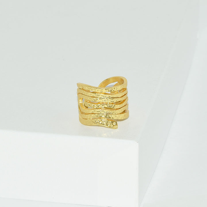 Swirling Ring - Karine Sultan Official Website