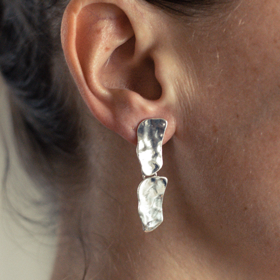 Cobblestone Drop Earring - Karine Sultan Official Website