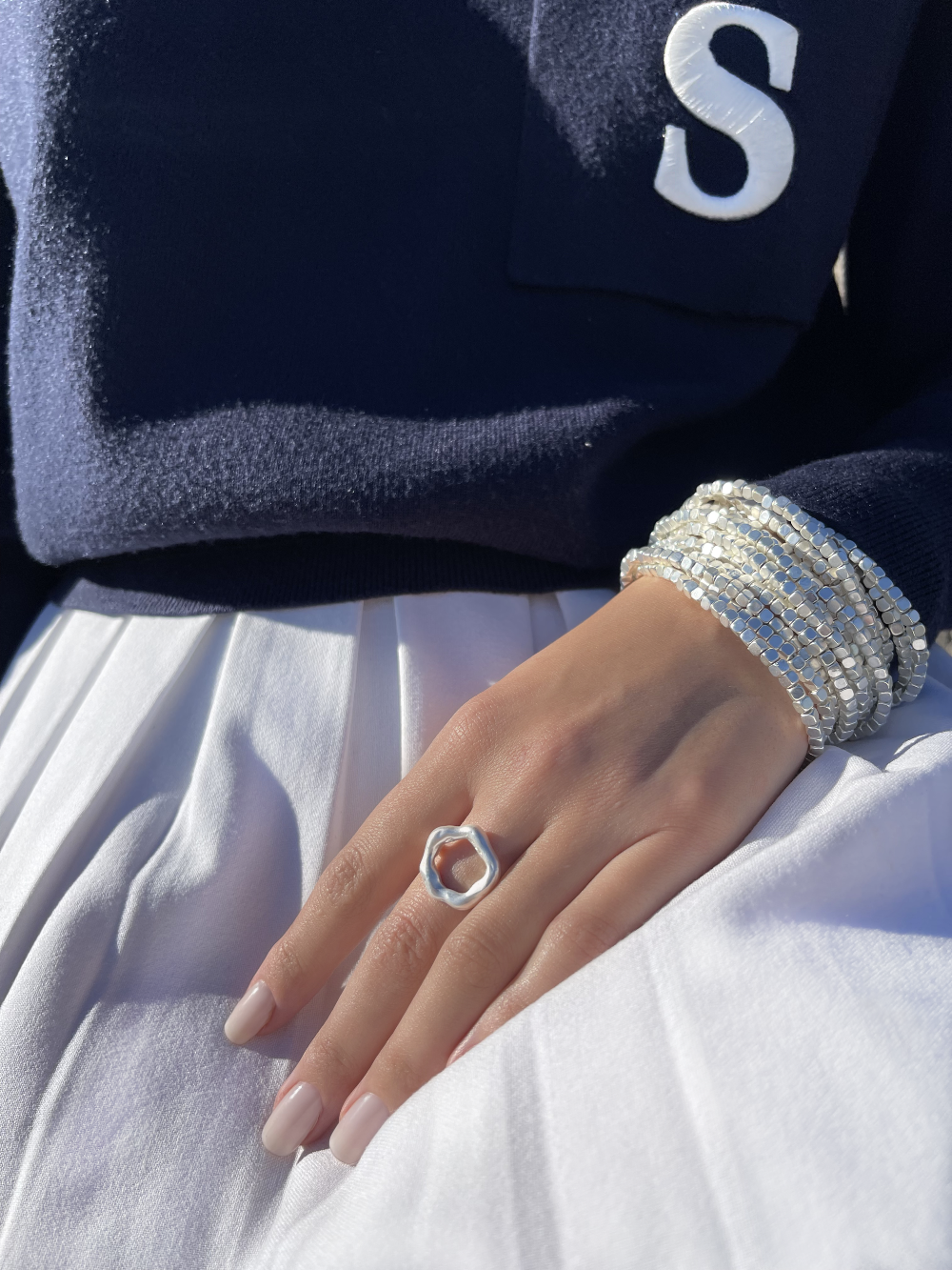 Organic Circle Ring - Karine Sultan